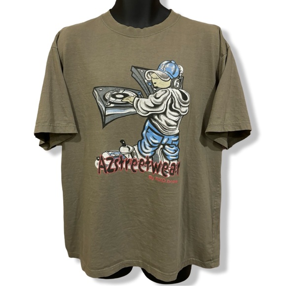 Vintage 90s/Y2K DJ T-Shirt - Picture 1 of 5